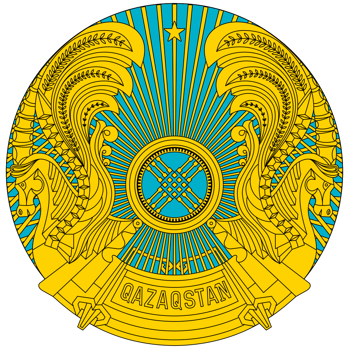 Coat of arms of Kazakhstan